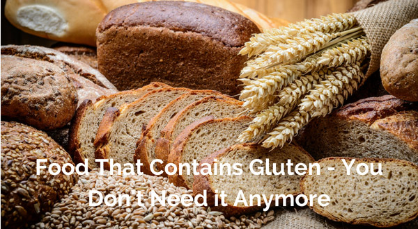 Food that contains gluten